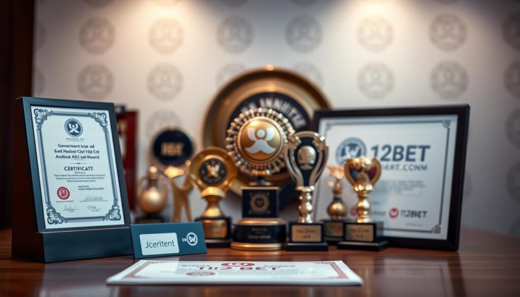 12bet kh com ใบอนุญาตและรางวัล